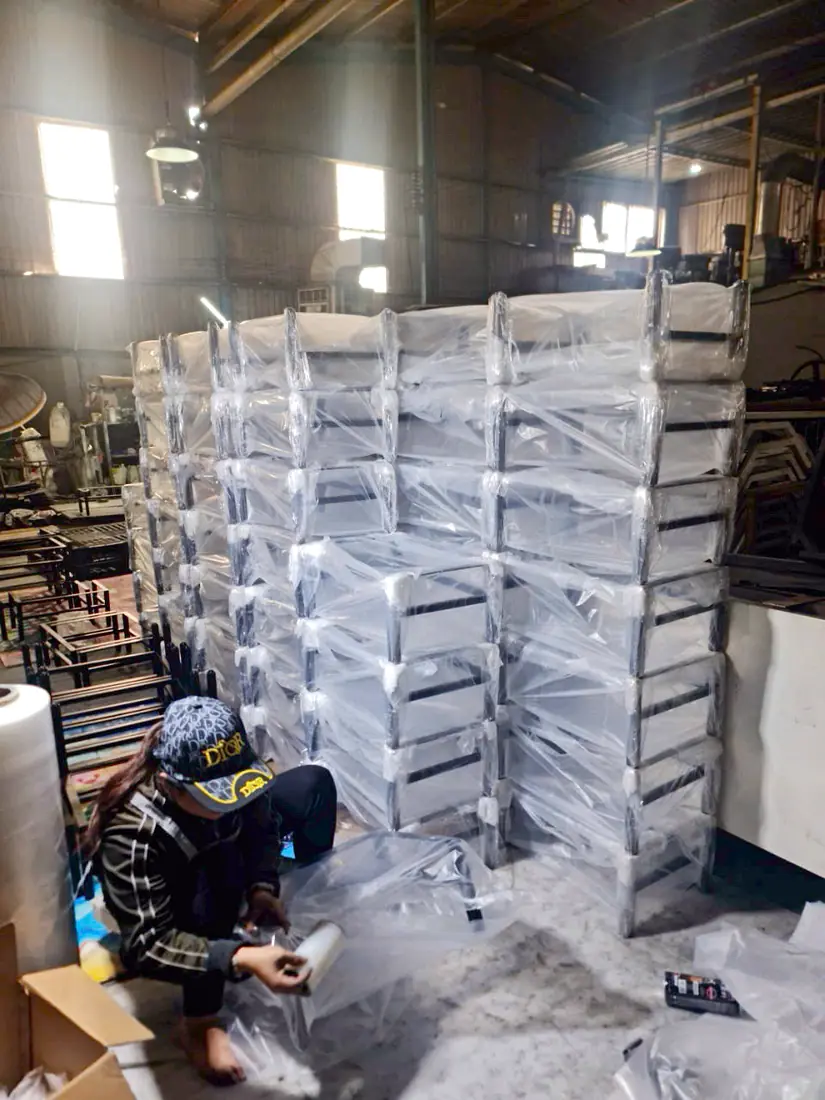 Khung thép hộp lắp ghép