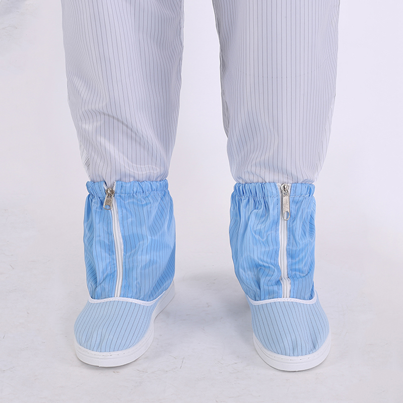 Giày Bảo Hộ Phòng Sạch Chống Tĩnh Điện ESD Đi Cực Êm Chân, Chống Trơn Trượt