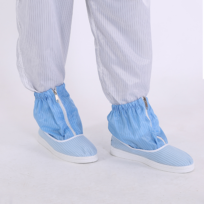Giày Bảo Hộ Phòng Sạch Chống Tĩnh Điện ESD Đi Cực Êm Chân, Chống Trơn Trượt