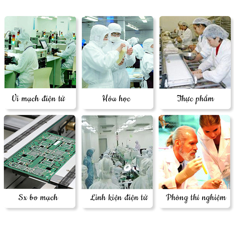 Giày Bảo Hộ Phòng Sạch Chống Tĩnh Điện ESD Đi Cực Êm Chân, Chống Trơn Trượt