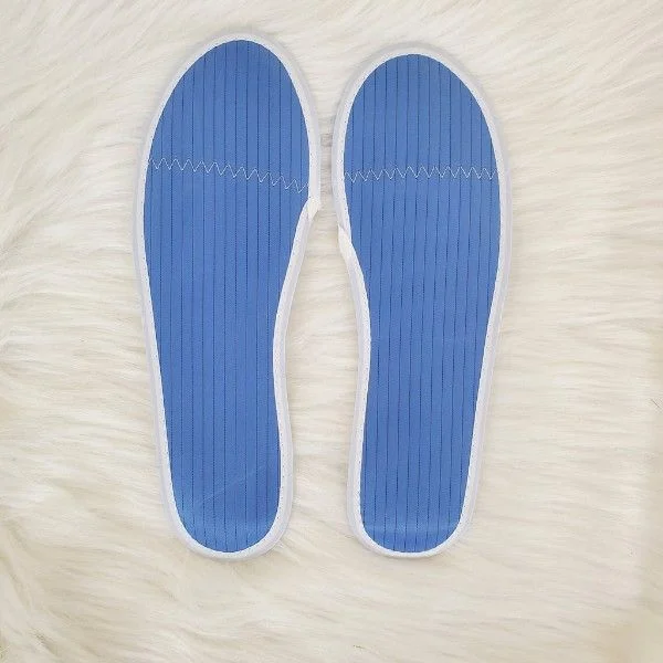 Giày Phòng Sạch 4 Lỗ Simili Chống Tĩnh Điện