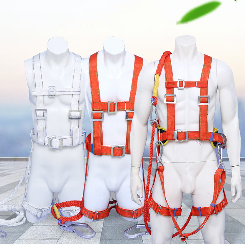 Dây Đai An Toàn Toàn Thân 5 Điểm Điều Chỉnh Tải Trọng 100Kgngười Lực Kéo 13000N