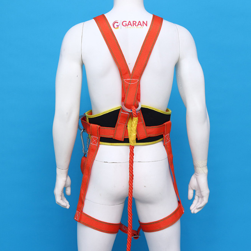 Dây Đai An Toàn Toàn Thân 5 Điểm Điều Chỉnh Tải Trọng 100Kgngười Lực Kéo 13000N