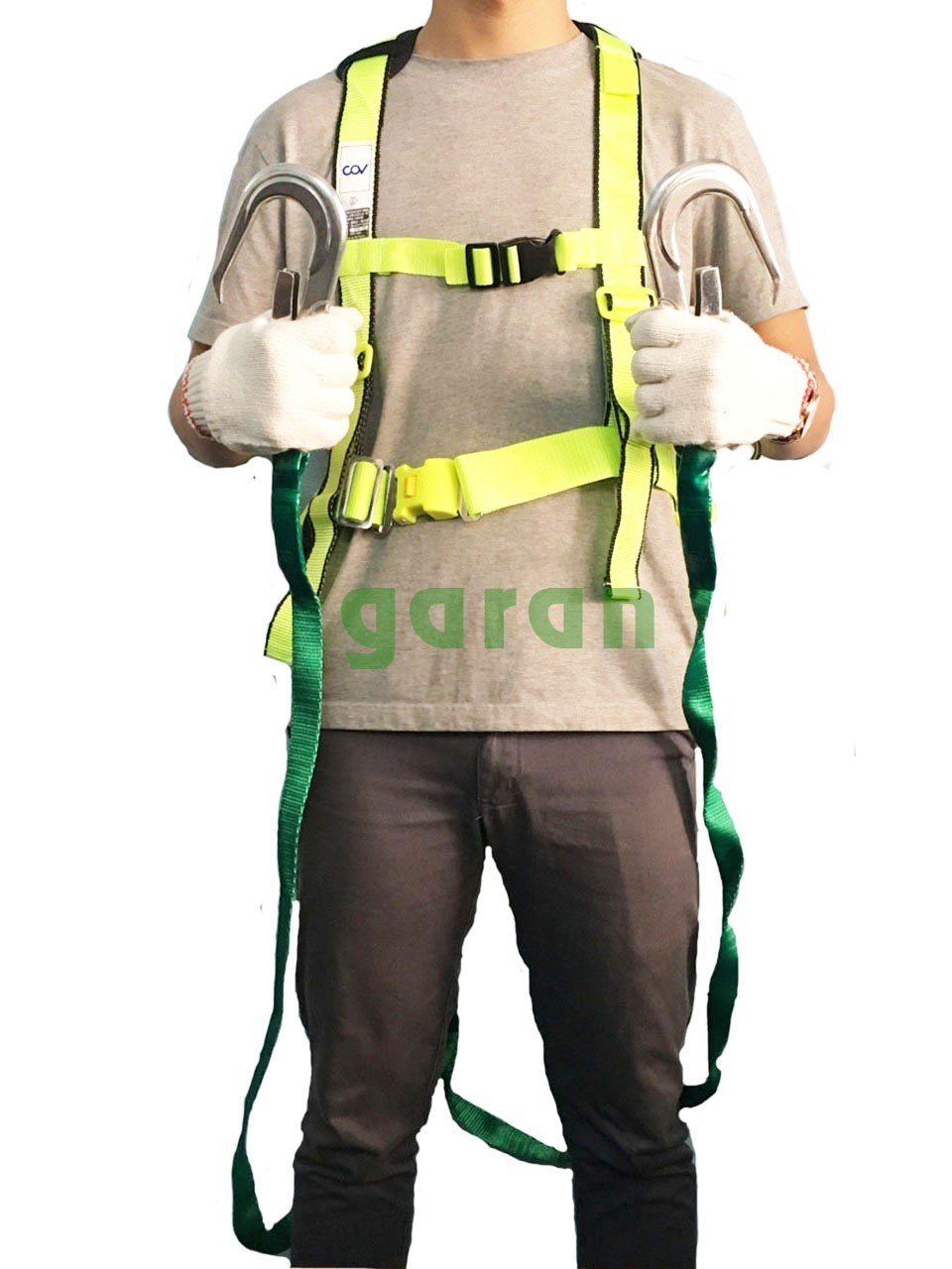 Dây Đai Bán Thân COV Hàn Quốc Loại 2 Móc Nhôm Lớn