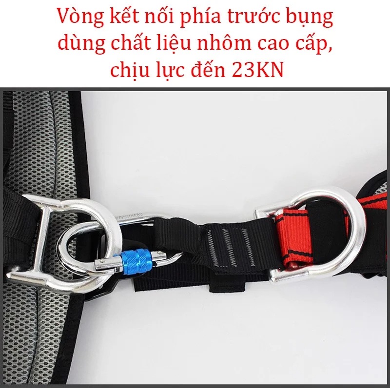 Dây Đai Bảo Hộ Toàn Thân Cứu Hộ, Leo Núi Tiêu Chuẩn CE