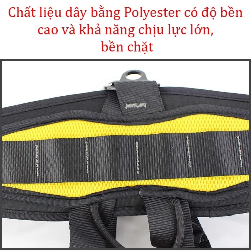 Dây Đai Bảo Hộ Toàn Thân Cứu Hộ, Leo Núi Tiêu Chuẩn CE