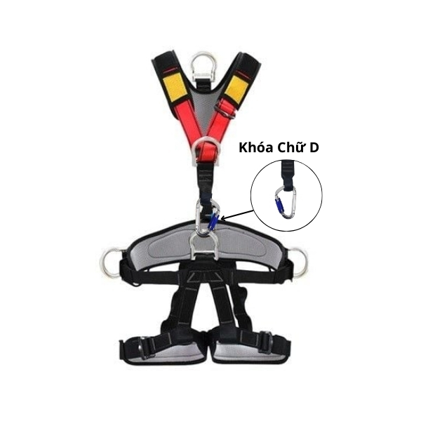 Dây Đai Bảo Hộ Toàn Thân Leo Núi, Nhảy Bungee, Cứu Hộ