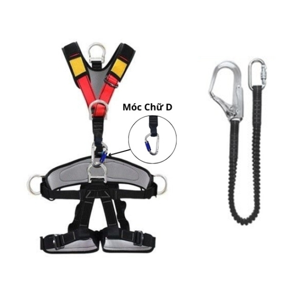 Dây Đai Bảo Hộ Toàn Thân Leo Núi, Nhảy Bungee, Cứu Hộ