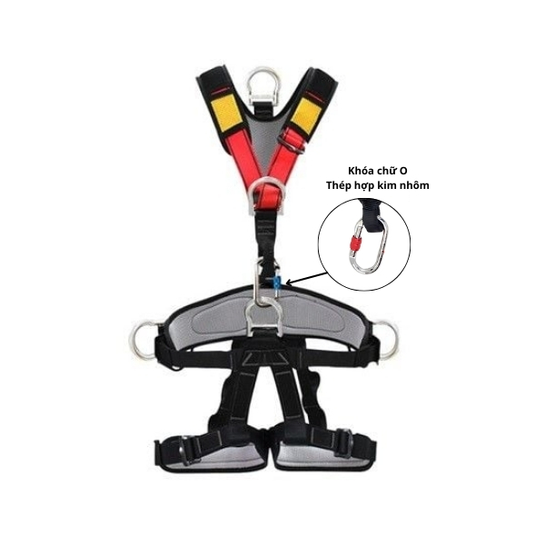 Dây Đai Bảo Hộ Toàn Thân Leo Núi, Nhảy Bungee, Cứu Hộ