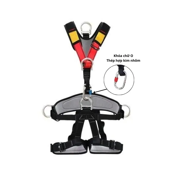 Dây Đai Bảo Hộ Toàn Thân Leo Núi, Nhảy Bungee, Cứu Hộ