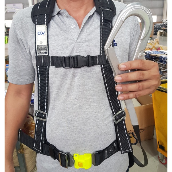 Dây Đai COV Bán Thân Dây Rút Tự Động Móc Nhôm