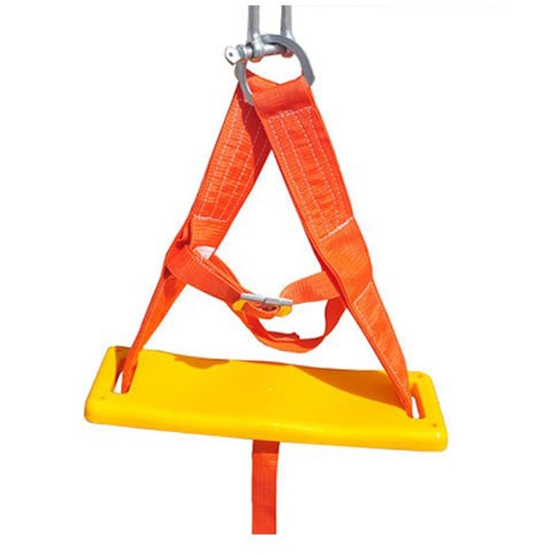 Ghế Đu Vệ Sinh Cửa Kính Nhà Cao Tầng Bao Gồm Ghế Nhựa, Dây 6 Lớp & Khóa Chữ U