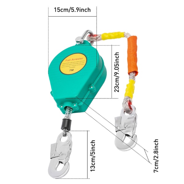 Hộp Chống Rơi Tự Động Khóa Kép Tải Trọng 150kg - 300kg - 1000kg