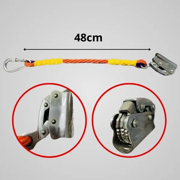 Khóa Trượt Chống Rơi Kèm Dây Khóa Và Móc