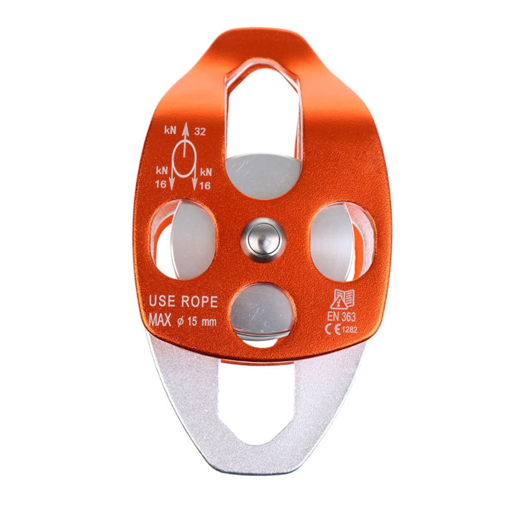 Ròng rọc đôi lớn bằng hợp kim nhôm tải trọng 32KN