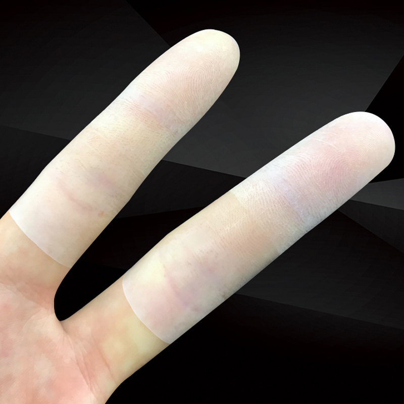 Bao Ngón Tay Cao Su Nhám Không Đai Chống Tĩnh Điện Chống Trượt Finger Cots Túi 800 Cái - Loại Dùng Một Lần