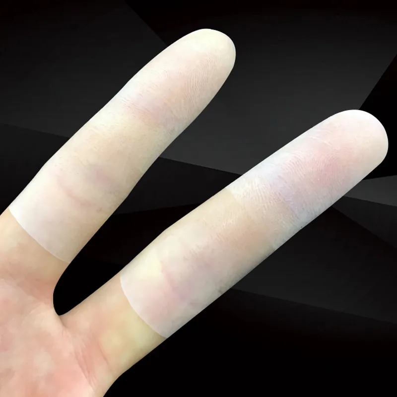 Bao Ngón Tay Cao Su Nhám Không Đai Chống Tĩnh Điện Chống Trượt Finger Cots Túi 800 Cái - Loại Dùng Một Lần