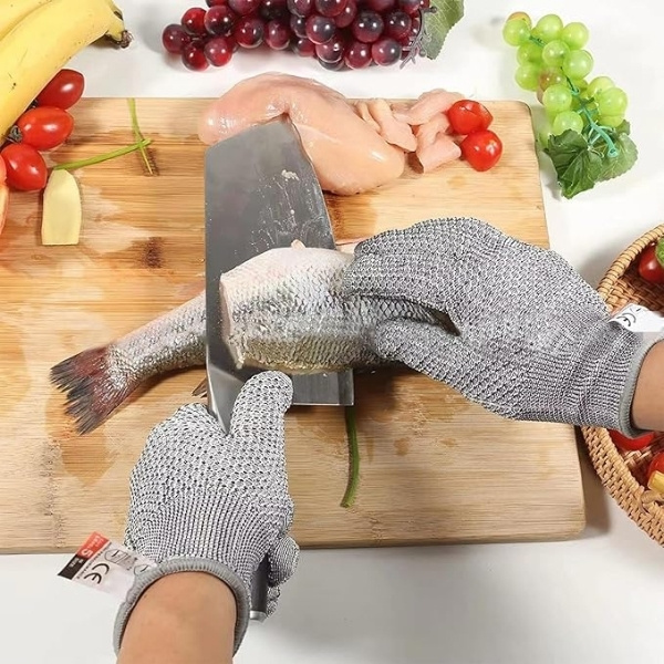 Bao Tay Chống Cắt Cấp Độ 5 HPPE Đạt Tiêu Chuẩn CE EN388