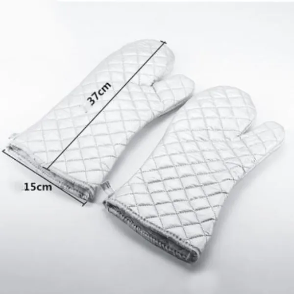 Găng Tay Bếp Chống Nóng Cách Nhiệt Dài 37cm