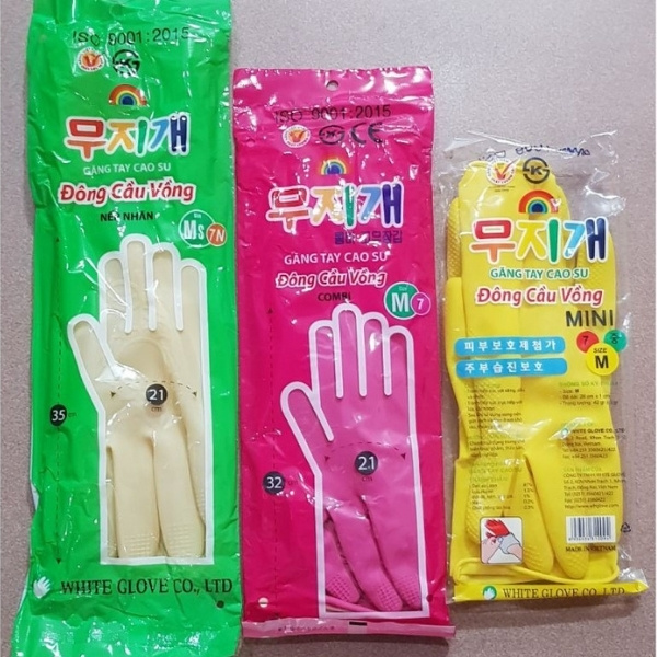 Găng Tay Cao Su Đông Cầu Vồng