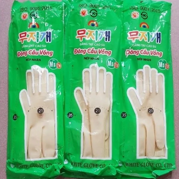 Găng Tay Cao Su Đông Cầu Vồng