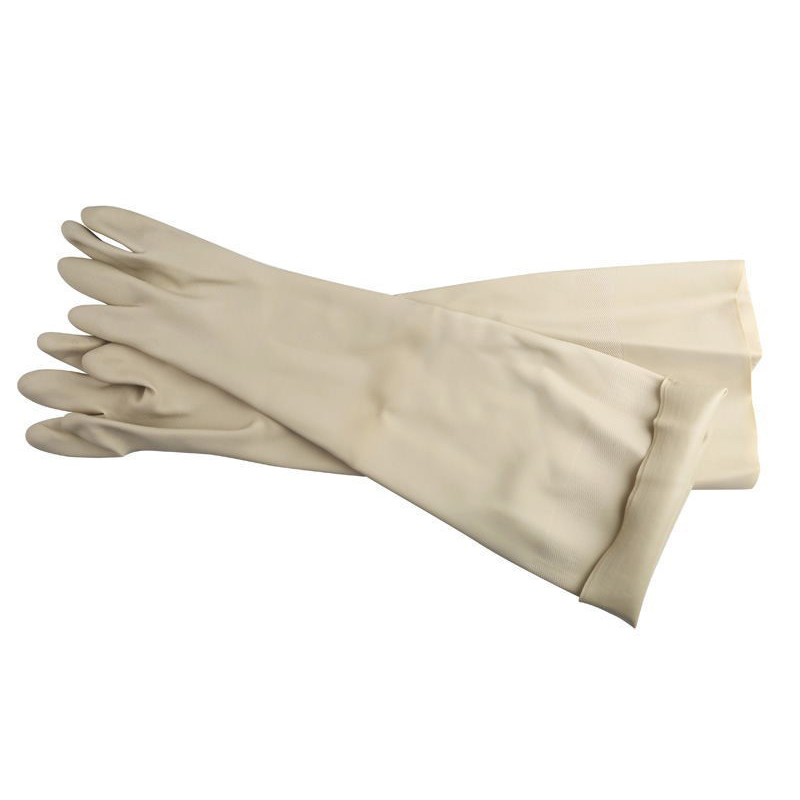 Găng Tay Cao Su Nitrile Chống Hóa Chất 66cm Kéo Dài Đến Vai Dùng Cho Câu Cá, Rửa Xe, Rửa Bát