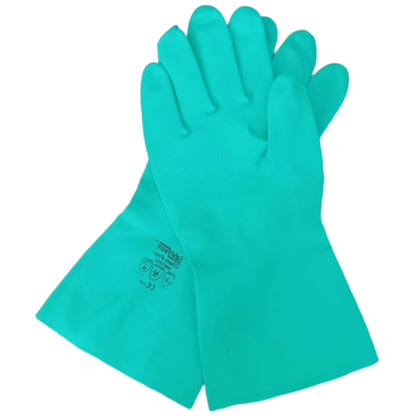 Găng Tay Cao Su Nitrile Chống Hóa Chất 66cm Kéo Dài Đến Vai Dùng Cho Câu Cá, Rửa Xe, Rửa Bát
