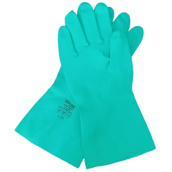 Găng Tay Cao Su Nitrile Chống Hóa Chất 66cm Kéo Dài Đến Vai Dùng Cho Câu Cá, Rửa Xe, Rửa Bát