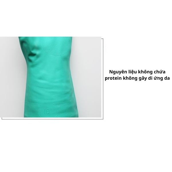 Găng Tay Cao Su Nitrile GNF-1513 Chống Hóa Chất, Dầu Và Axit