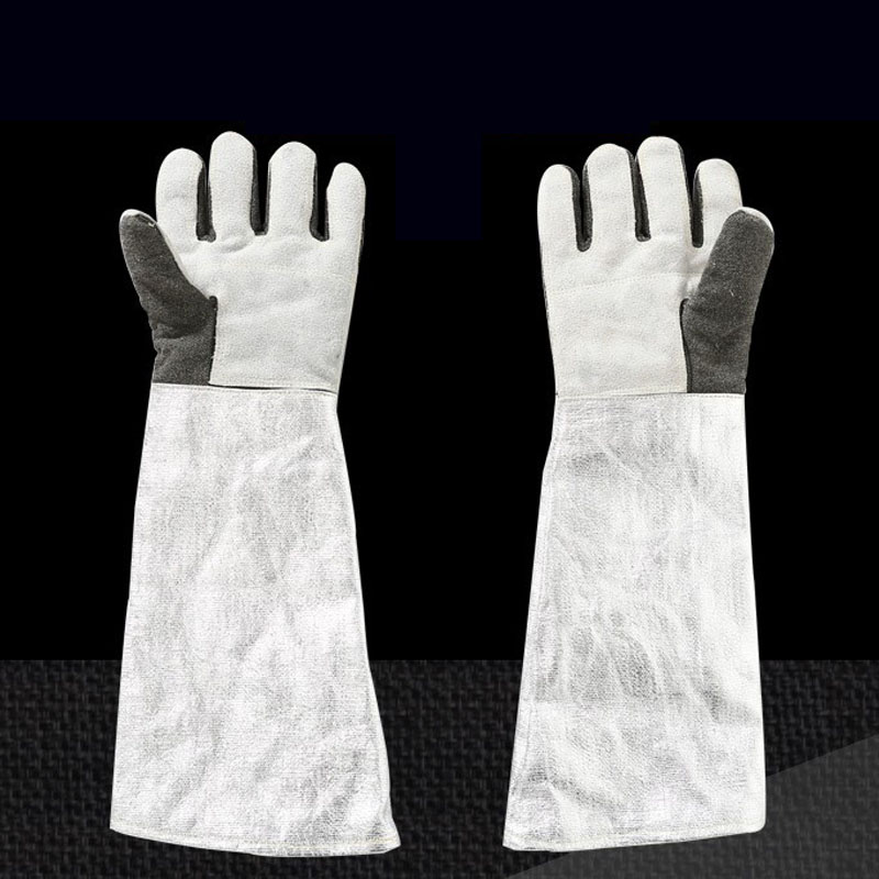 Găng Tay Chịu Nhiệt 800°C Phủ Lá Nhôm + Aramid Dài 55cm