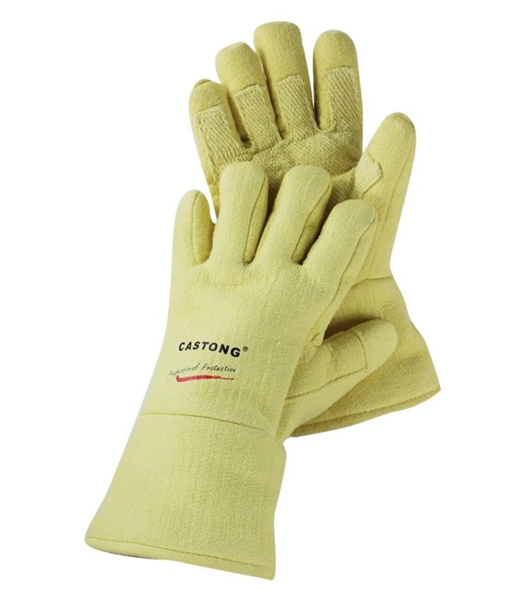Găng Tay Chịu Nhiệt Castong 500 Độ C Màu Vàng ABY-5T-34