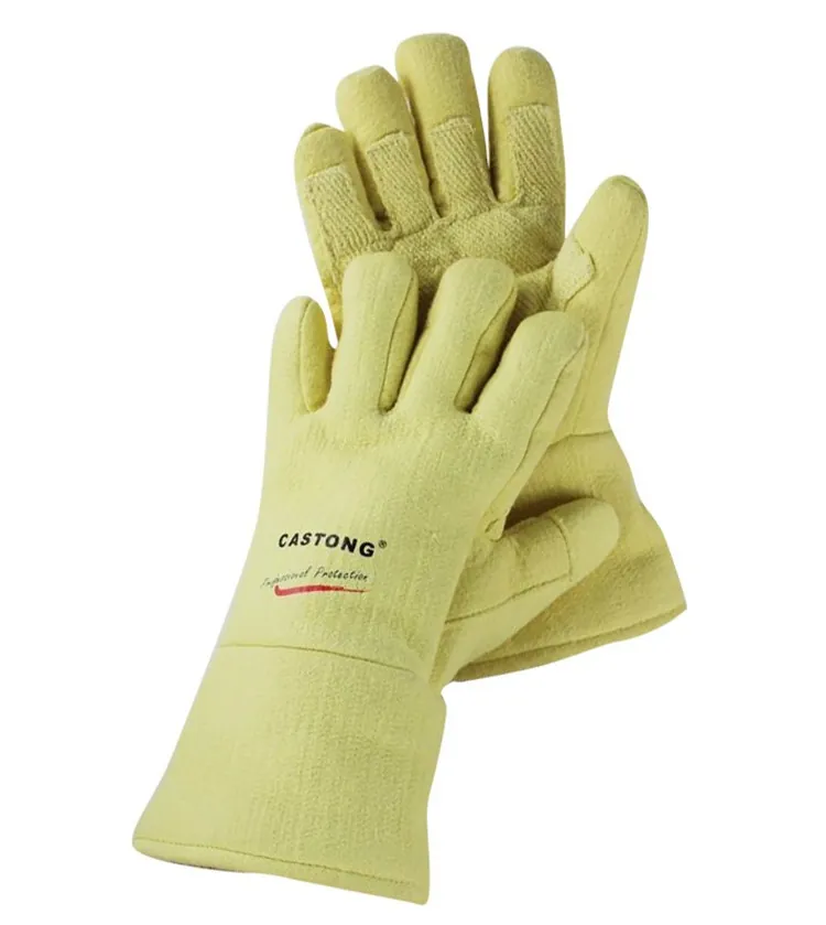 Găng Tay Chịu Nhiệt Castong 500 Độ C Màu Vàng ABY-5T-34