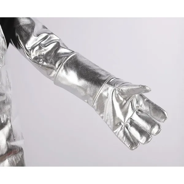 Găng Tay Chịu Nhiệt Dài 37cm Chịu Nhiệt Độ Bức Xa 500-1000°C Dành Cho Công Nhân Lò Luyện Kim