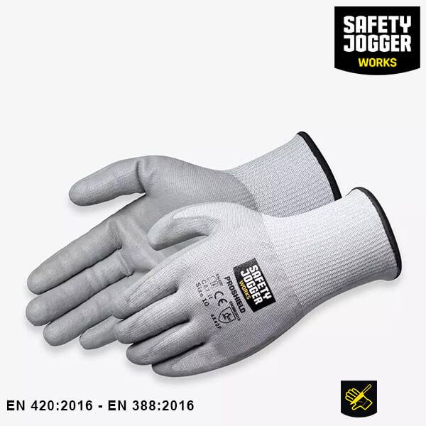 Găng Tay Chống Cắt Jogger Proshield 4X42F Lòng Bàn Tay Phủ PU Chống Cắt Cấp 5 Tiêu Chuẩn EN3882016