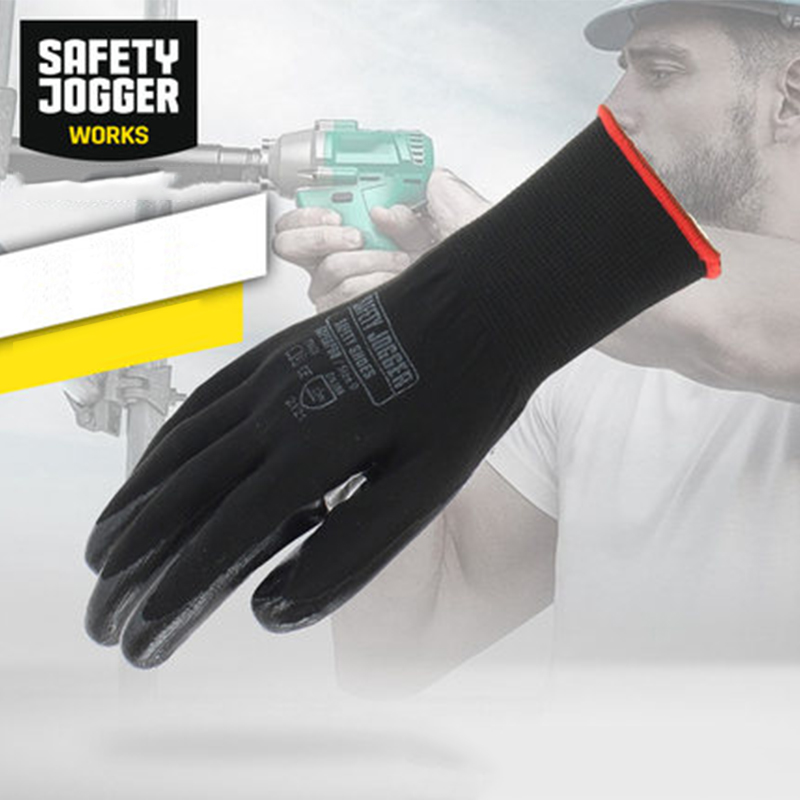 Găng Tay Chống Dầu Phủ Nitrile Jogger Superpro