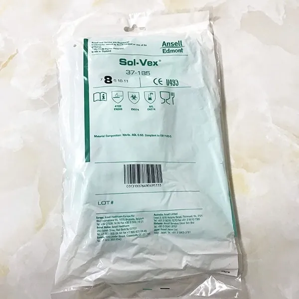 Găng Tay Chống Hóa Chất Ansell 37-185