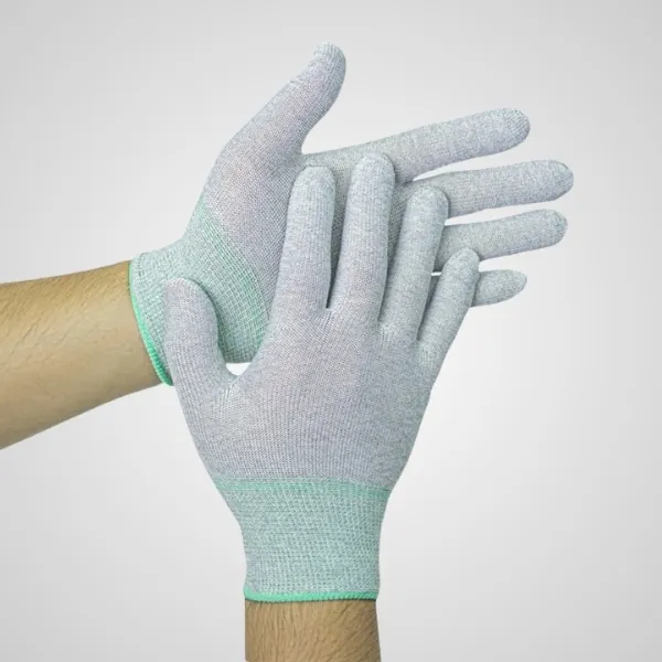 Găng Tay Chống Tĩnh Điện Sợi Carbon Không Phủ PU
