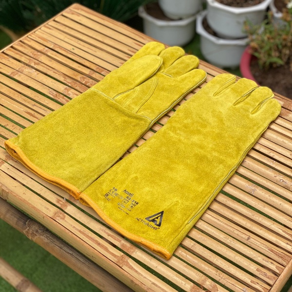 Găng Tay Da Hàn Ansell 43-216 Chịu Nhiệt 300°C
