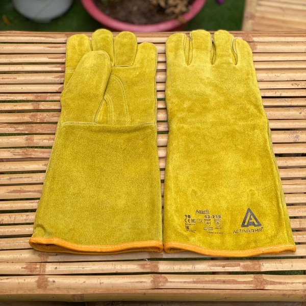 Găng Tay Da Hàn Ansell 43-216 Chịu Nhiệt 300°C