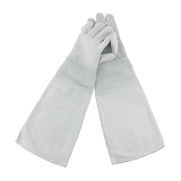 Găng Tay Da Hàn Dài 60cm Chống Nóng Chịu Nhiệt Cao Và Chống Tia Lửa Hàn