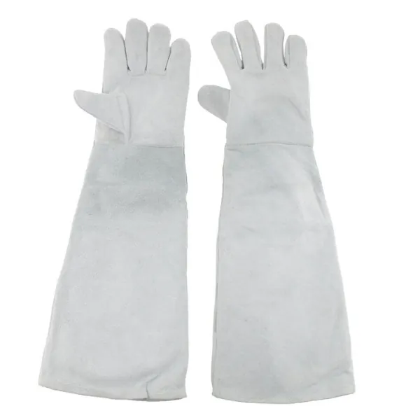 Găng Tay Da Hàn Dài 60cm Chống Nóng Chịu Nhiệt Cao Và Chống Tia Lửa Hàn