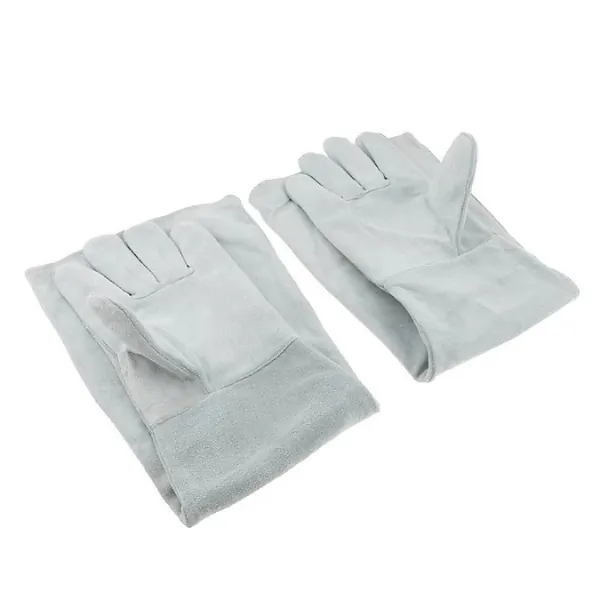 Găng Tay Da Hàn Dài 60cm Chống Nóng Chịu Nhiệt Cao Và Chống Tia Lửa Hàn