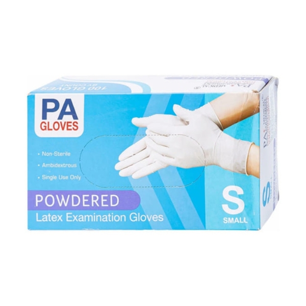 Găng Tay Latex Có Bột PA Gloves 100 CáiHộp