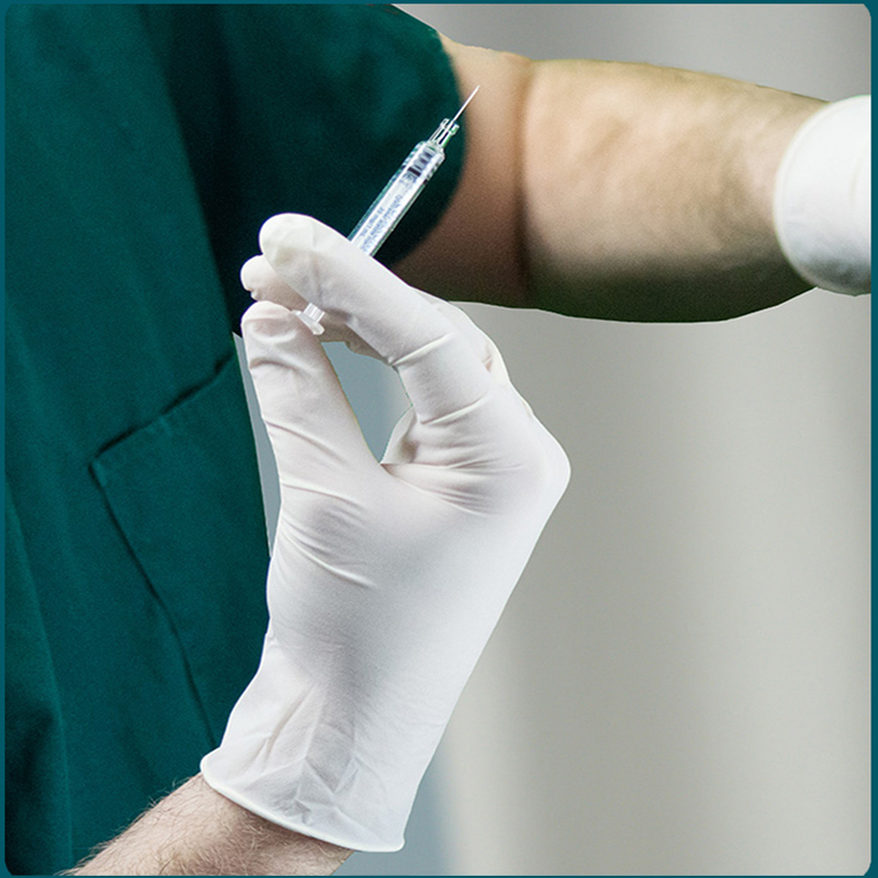 Găng Tay Latex Examination Gloves Có Bột Làm Từ Cao Su Thiên Nhiên - Loại Sử Dụng 1 Lần
