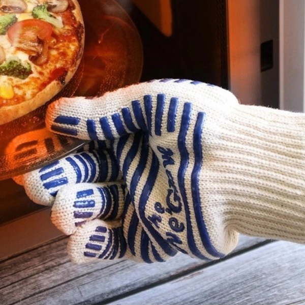 Găng Tay Ove Glove Chịu Nhiệt 540 Độ F Sợi Aramid Chống Cháy
