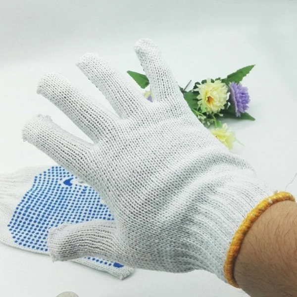 Găng Tay Phủ Hạt Nhựa Chống Trơn Trượt