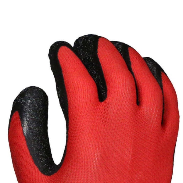 Găng Tay Polyester Phủ Latex Dệt Kim 13 Chống Trượt
