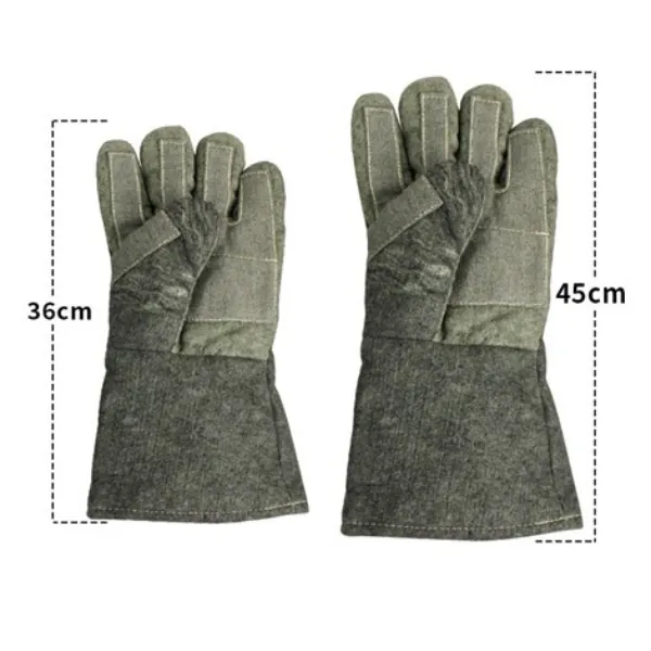 Găng Tay Sợi Carbon Chống Cháy Chịu Nhiệt 500°C