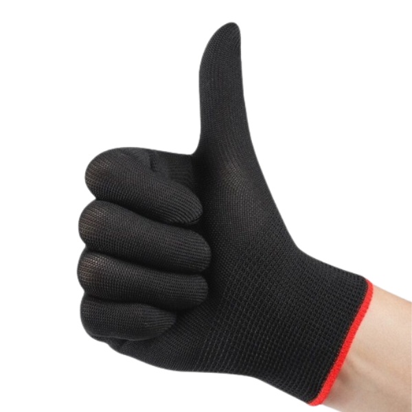 Găng Tay Sợi Nylon Dệt Kim 13 Dài 23cm