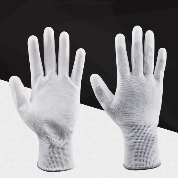 Găng Tay Sợi Nylon Phủ PU Lòng Bàn Tay